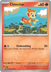 Chimchar (031/167) [SV06 Twilight Masquerade]
