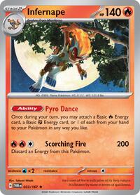 Infernape - 033/167 (033/167) [SV06 Twilight Masquerade]