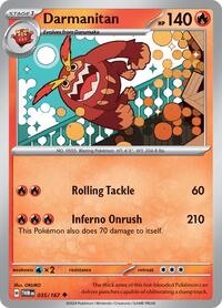 Darmanitan (035/167) [SV06 Twilight Masquerade]