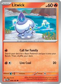 Litwick (036/167) [SV06 Twilight Masquerade]