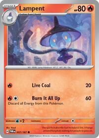 Lampent (037/167) [SV06 Twilight Masquerade]