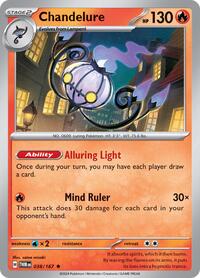 Chandelure (038/167) [SV06 Twilight Masquerade]