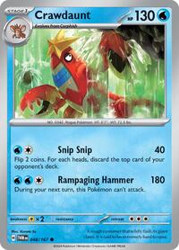 Crawdaunt (048/167) [SV06 Twilight Masquerade]