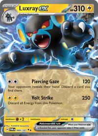 Luxray ex - 068/167 (068/167) [SV06 Twilight Masquerade]