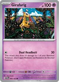 Girafarig (083/167) [SV06 Twilight Masquerade]