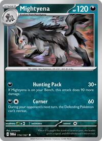 Mightyena (114/167) [SV06 Twilight Masquerade]