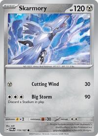 Skarmory (119/167) [SV06 Twilight Masquerade]