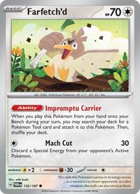 Farfetch'd (132/167) [SV06 Twilight Masquerade]