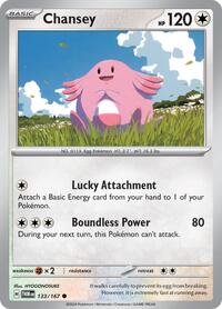 Chansey - 133/167 (133/167) [SV06 Twilight Masquerade]