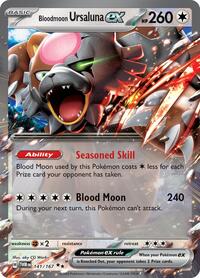 Bloodmoon Ursaluna ex - 141/167 (141/167) [SV06 Twilight Masquerade]