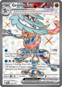 Greninja ex - 198/167 (198/167) [SV06 Twilight Masquerade]