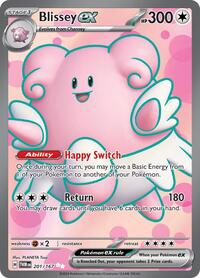Blissey ex - 201/167 (201/167) [SV06 Twilight Masquerade]