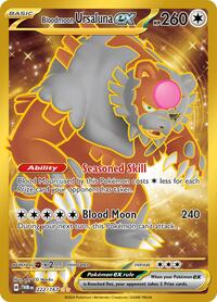 Bloodmoon Ursaluna ex - 222/167 (222/167) [SV06 Twilight Masquerade]
