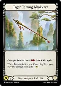 Tiger Taming Khakkara (ZEN002) [Blitz Deck Part the Mistveil Zen]