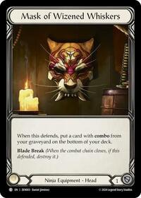 Mask of Wizened Whiskers (ZEN003) [Blitz Deck Part the Mistveil Zen]