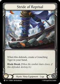Stride of Reprisal (ZEN006) [Blitz Deck Part the Mistveil Zen]