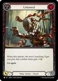 Untamed (Red) (ZEN013) [Blitz Deck Part the Mistveil Zen]