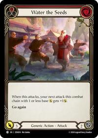 Water the Seeds (Red) (ZEN014) [Blitz Deck Part the Mistveil Zen]