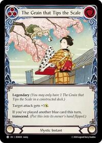 The Grain that Tips the Scale (ZEN028) [Blitz Deck Part the Mistveil Zen]