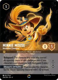 Minnie Mouse - Musketeer Champion (Enchanted) (206/204) [Ursulas Return]