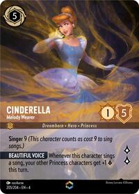 Cinderella - Melody Weaver (Enchanted) (205/204) [Ursulas Return]