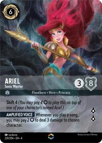 Ariel - Sonic Warrior (Enchanted) (220/204) [Ursulas Return]