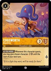 Cogsworth - Majordomo (5/204) [Ursulas Return]
