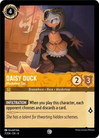 Daisy Duck - Musketeer Spy (7/204) [Ursulas Return]