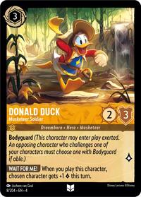 Donald Duck - Musketeer Soldier (8/204) [Ursulas Return]