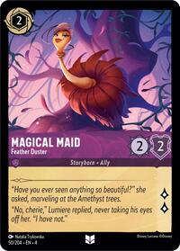 Magical Maid - Feather Duster (50/204) [Ursulas Return]