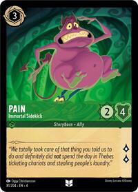 Pain - Immortal Sidekick (81/204) [Ursulas Return]