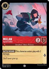 Mulan - Injured Soldier (116/204) [Ursulas Return]