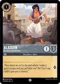 Aladdin - Resolute Swordsman (172/204) [Ursulas Return]