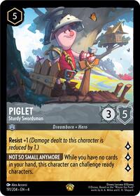 Piglet - Sturdy Swordsman (191/204) [Ursulas Return]