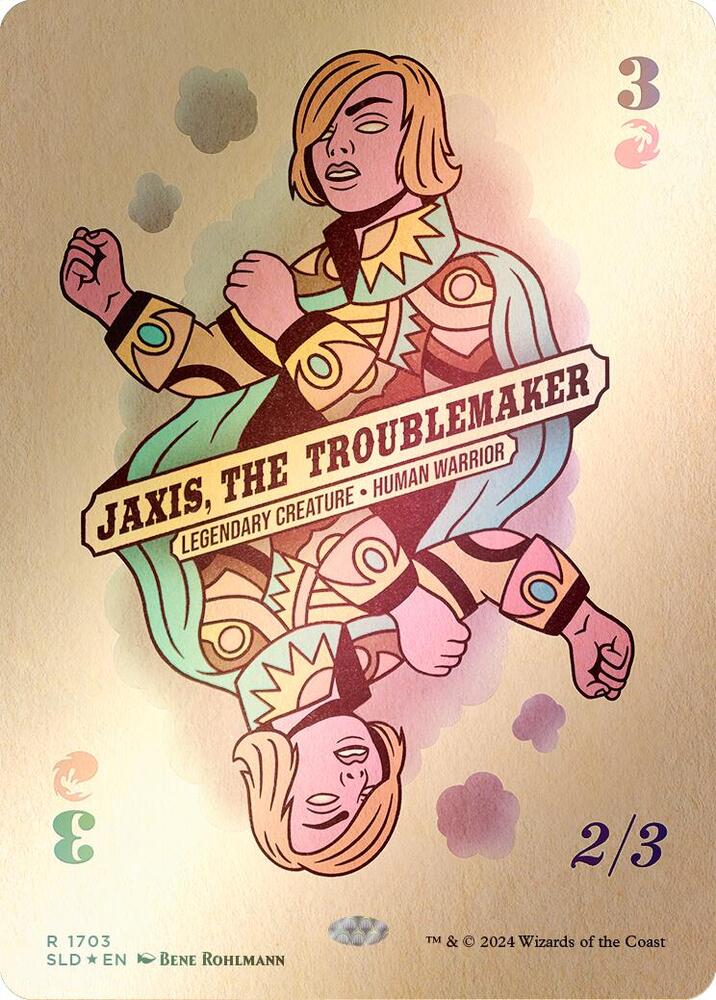 Jaxis, the Troublemaker (Rainbow Foil) (1703) [Secret Lair Drop]