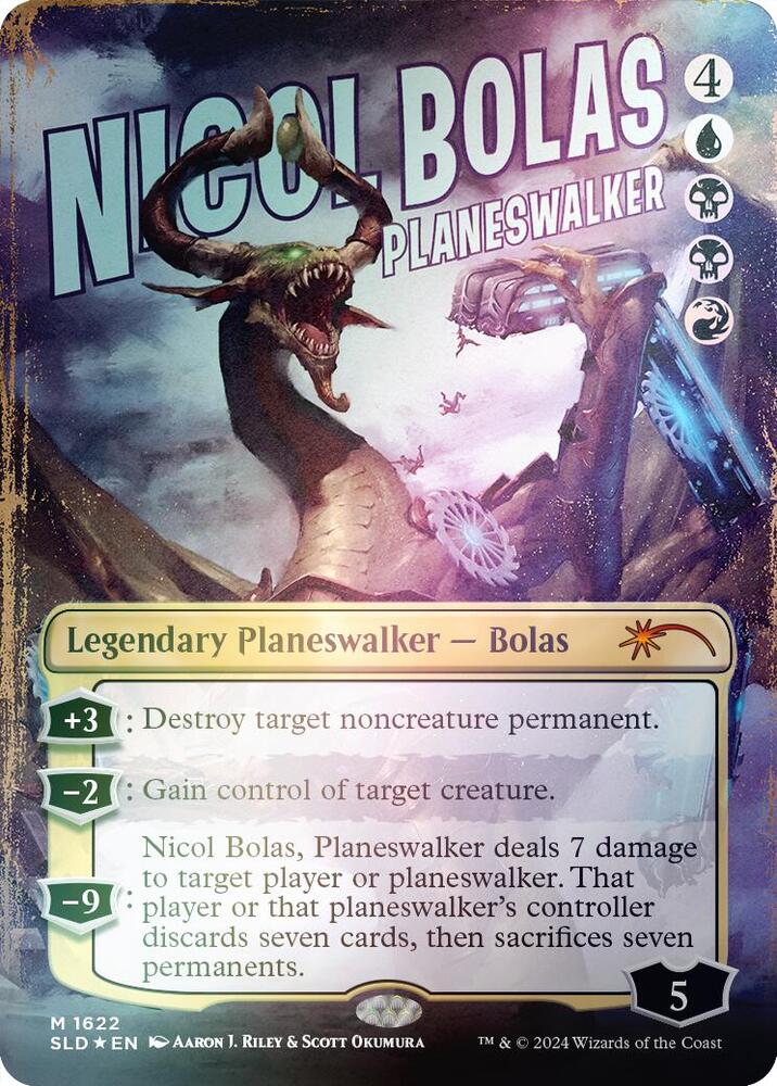 Nicol Bolas, Planeswalker (Rainbow Foil) (1622) [Secret Lair Drop]