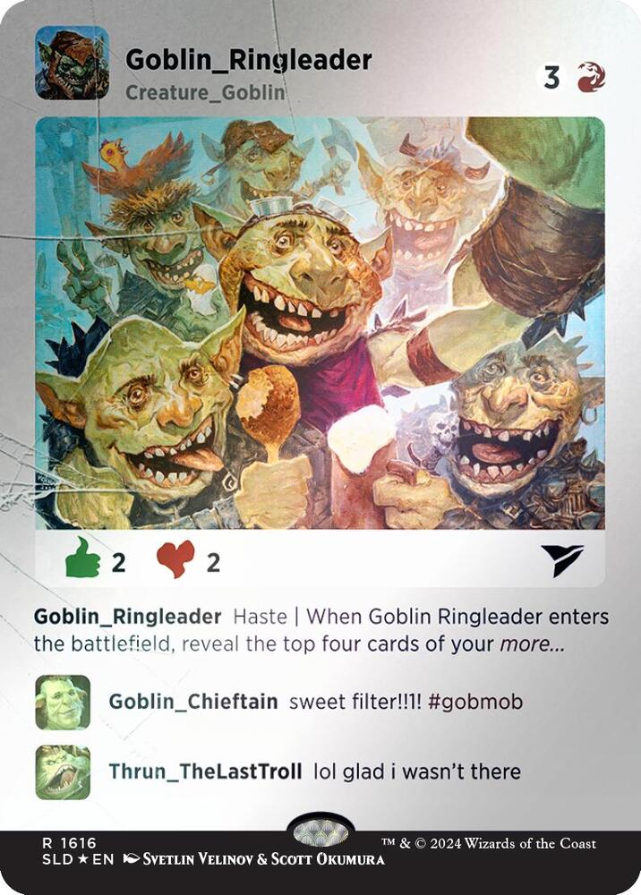Goblin Ringleader (Rainbow Foil) (1616) [Secret Lair Drop]