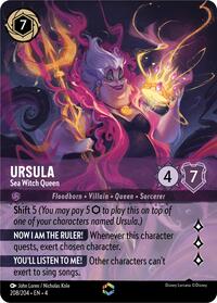 Ursula - Sea Witch Queen (Enchanted) (208/204) [Ursulas Return]
