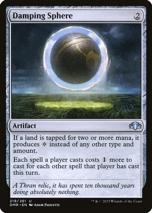 Damping Sphere (219) [Dominaria Remastered]