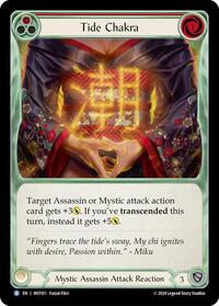Tide Chakra (Red) (MST011) [Part the Mistveil]