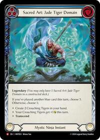 Sacred Art: Jade Tiger Domain // Inner Chi (MST053) [Part the Mistveil]