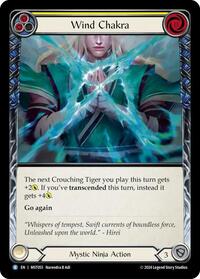 Wind Chakra (Yellow) (MST055) [Part the Mistveil]