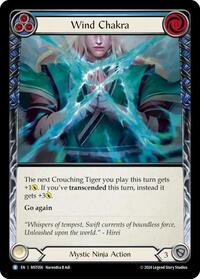 Wind Chakra (Blue) (MST056) [Part the Mistveil]