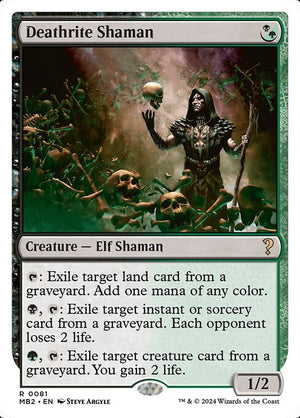 Deathrite Shaman (81) [Mystery Booster 2]