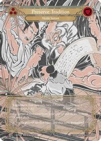 Preserve Tradition // Inner Chi (Marvel) (MST099) [Part the Mistveil]
