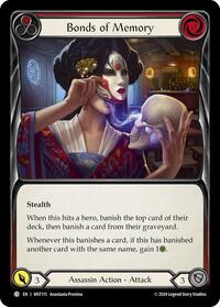 Bonds of Memory (Red) (MST115) [Part the Mistveil]