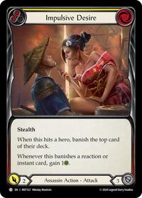 Impulsive Desire (Yellow) (MST122) [Part the Mistveil]