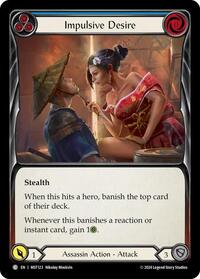 Impulsive Desire (Blue) (MST123) [Part the Mistveil]
