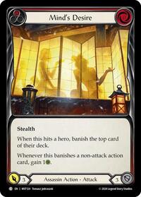 Mind's Desire (Red) (MST124) [Part the Mistveil]