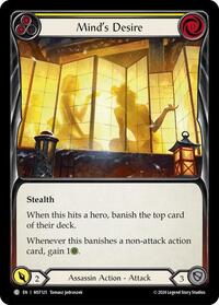 Mind's Desire (Yellow) (MST125) [Part the Mistveil]